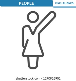 People Icon. Professional, pixel perfect icon, EPS 10 format.