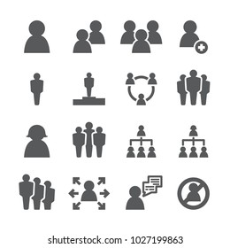 People icon set