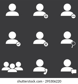 People icon set
