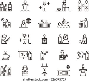 PEOPLE icon set