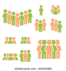 people icon set