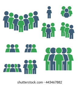 people icon set