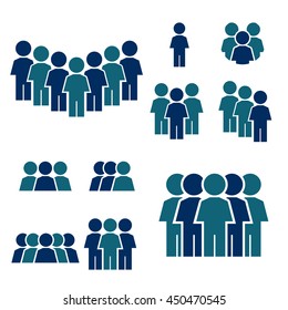 people icon set