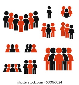 people icon set