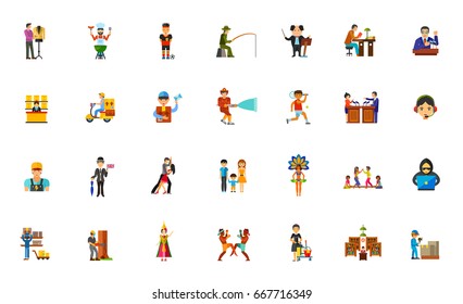 People icon set