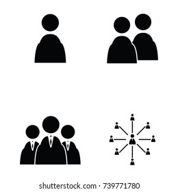 people icon set