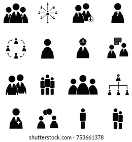 people icon set