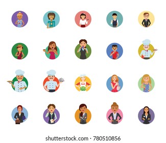 People icon set