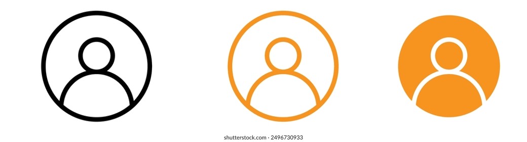 People Icon Set Human Figures Illustrations for General and Various Projects