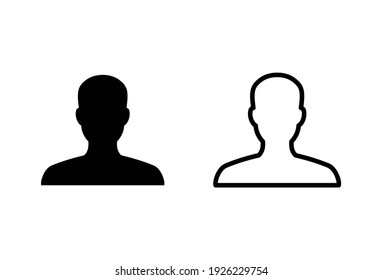 people icon set. person icon vector. User Icon vector