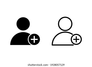 conjunto de iconos de personas. vector de icono de persona. vector de icono de usuario