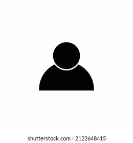 conjunto de iconos de personas. vector de icono de persona. vector de icono de usuario
