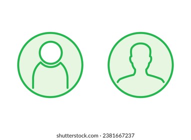 Leute Symbol gesetzt. Personensymbol, Vektorgrafik. Benutzersymbol-Vektorgrafik