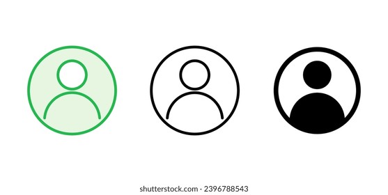 People icon set. person icon vector. User Icon vector. team symbols