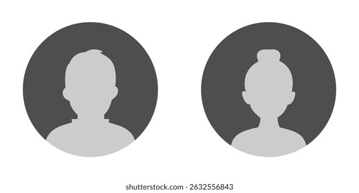 People icon set. Team of worker. User profile symbol. users profile collection. Persons symbol. Male and female icon set vector illustration isolated on white background. EPS 10
