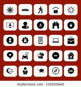 people icon set with work group at the table, person monitor and arab woman vector illustration