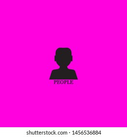 people icon sign signifier vector