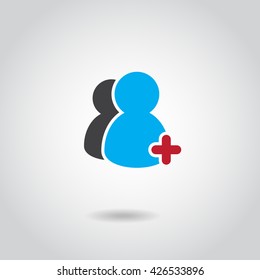 people icon, simple design people icon you can use people icon in various forms, vector EPS 10