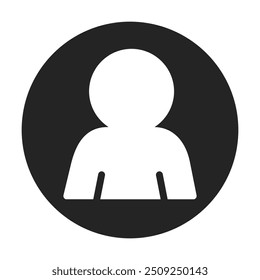 People Icon Stock Vector Illustration Flat Design On a Transparent Background.