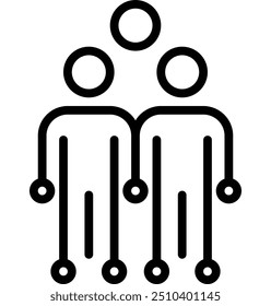  People Icon Team Leader Group Technology