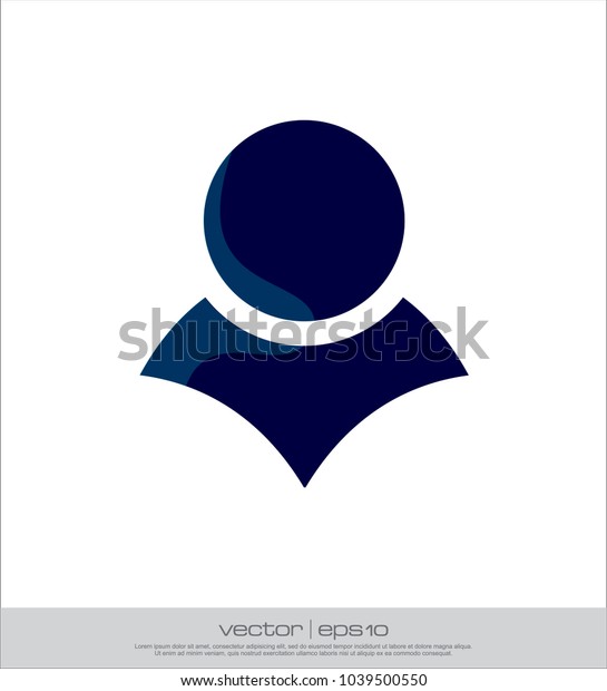 People Icon Template Stock Vector (Royalty Free) 1039500550 Shutterstock