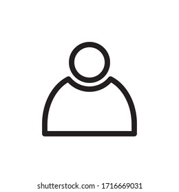 People-Icon in trendiger Design-Vektorillustration EPS10