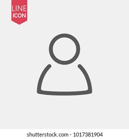 People Icon in trendy flat style isolated on white background. Crowd sign. Persons symbol for your web site design, logo, app, UI. Vector illustration,
