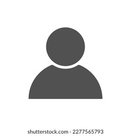 People icon. user account sign. vector illustration