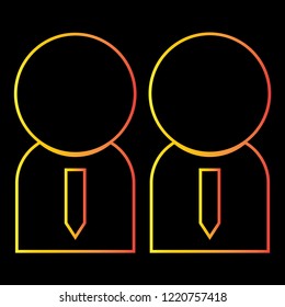 people icon vector