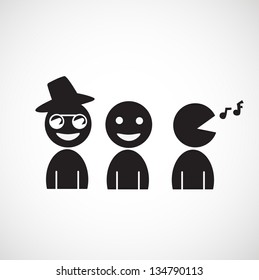 people icon vector