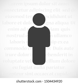 People Icon vector  
