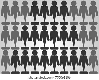 People Icon Vector  Concept  