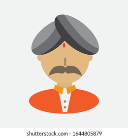 People icon vector concept template design illustration