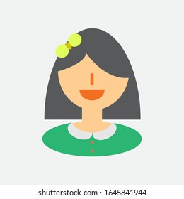 People icon vector concept template design illustration