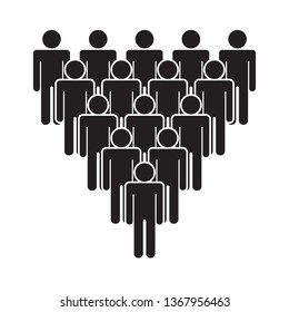 People icon vector drawing