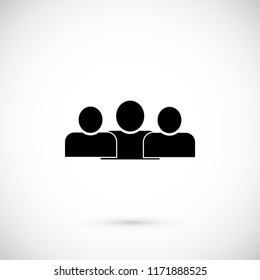 people icon, Vector EPS 10 illustration style