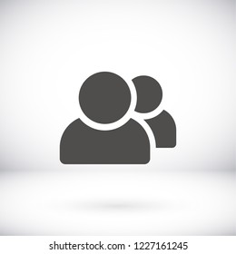 people icon. Vector Eps 10