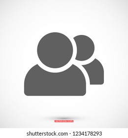 people icon. Vector Eps 10