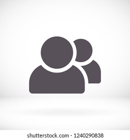 people icon. Vector Eps 10