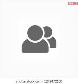 people icon. Vector Eps 10