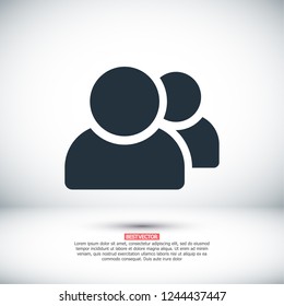 people icon. Vector Eps 10