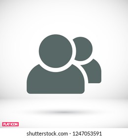 people icon. Vector Eps 10