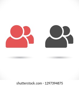 people icon. Vector Eps 10