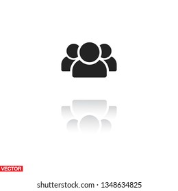 people icon. Vector Eps 10