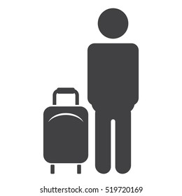 People Icon Vector flat design style