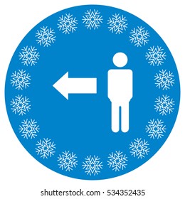 People Icon Vector flat design style