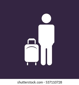 People Icon Vector flat design style