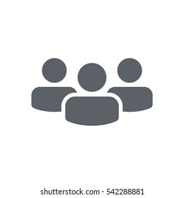 people Icon Vector flat design style