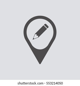 People icon, vector. Flat design.