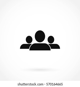 people icon vector, flat design best vector icon